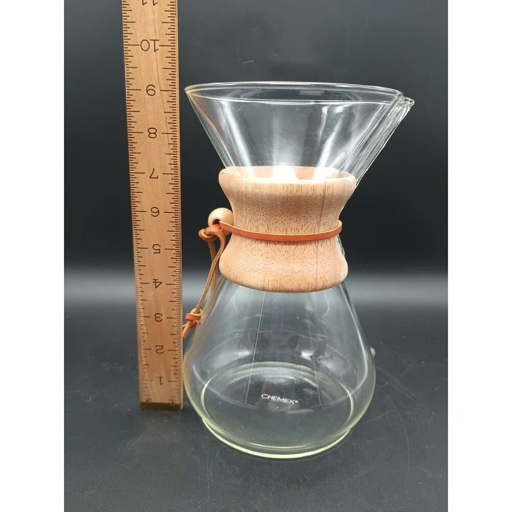 Vtg. 1970's Chemex Pour Over Coffee Carafe 9
